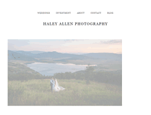 Tablet Screenshot of blog.haleyallenphoto.com